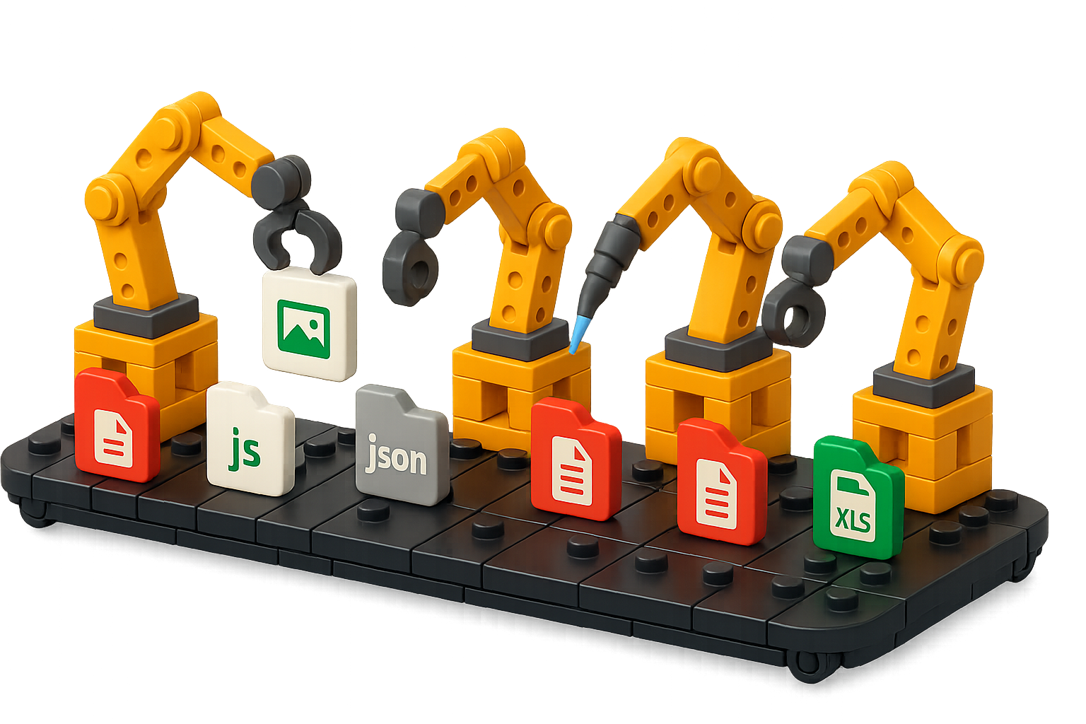 Landing illustration